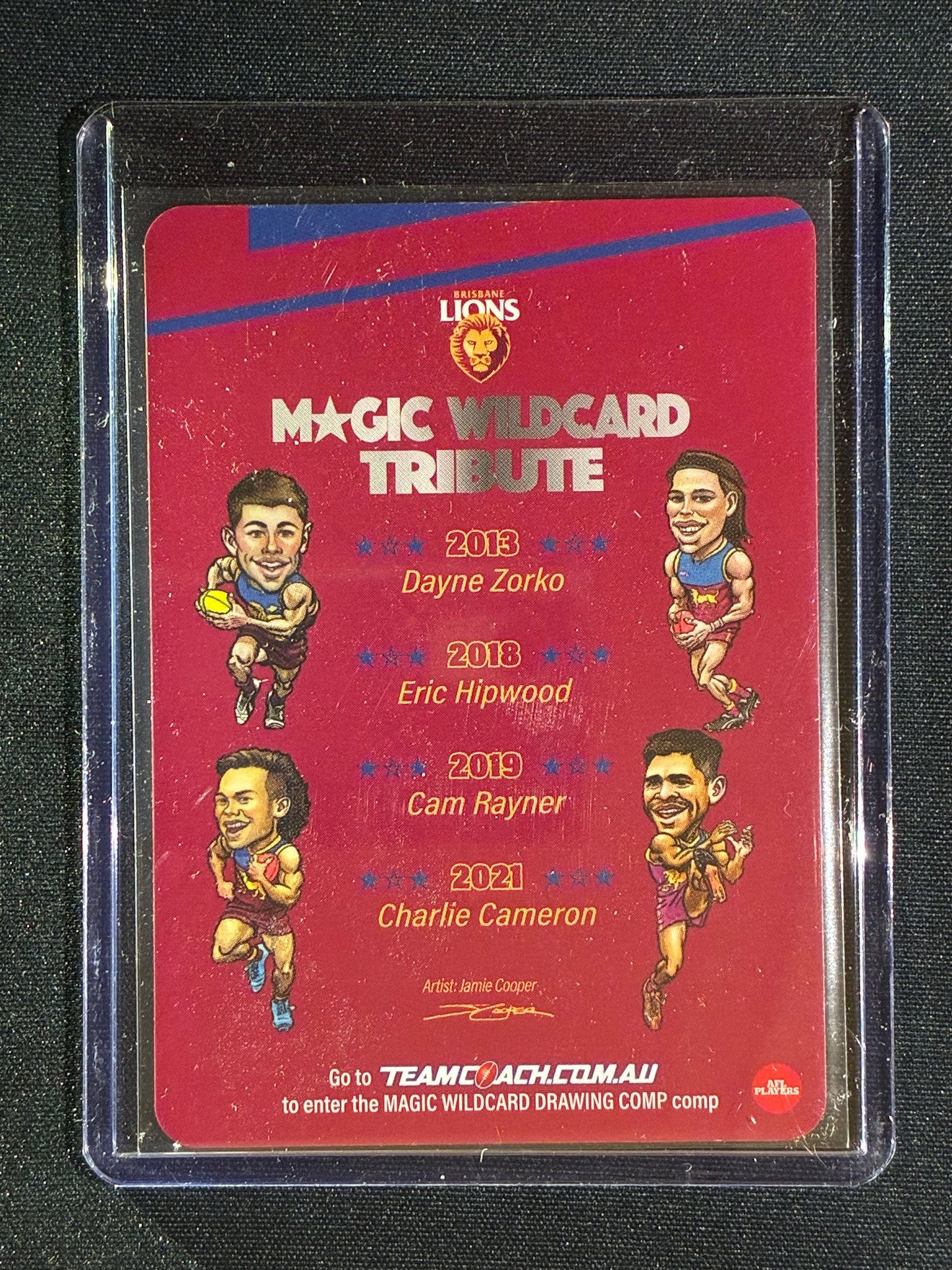 2024 Teamcoach BRISBANE LIONS Magic Wildcard Tribute #2