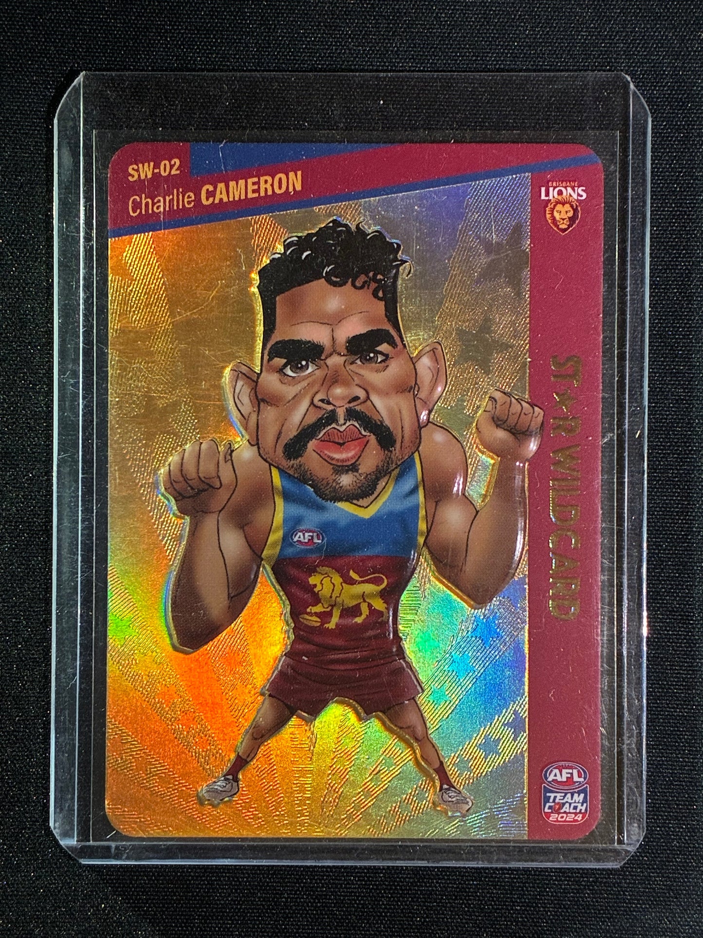 2024 Teamcoach CHARLIE CAMERON Star Wildcard Gold SP #2