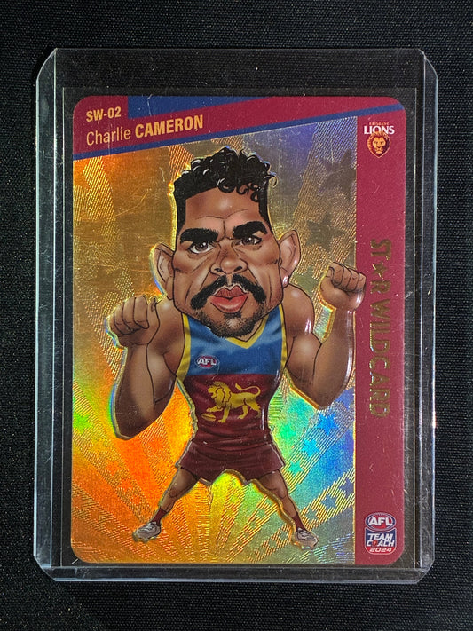 2024 Teamcoach CHARLIE CAMERON Star Wildcard Gold SP #2