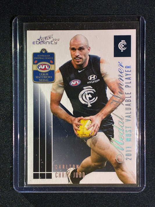 2012 Select Eternity CHRIS JUDD Medal Winner 2011 Most Valuable Player MVP #5