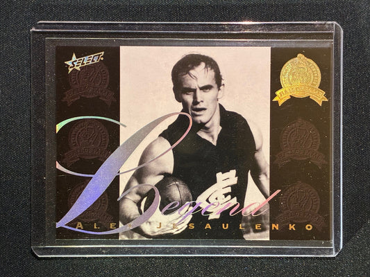 2012 Select Eternity ALEX JESAULENKO Legends Hall of Fame #22
