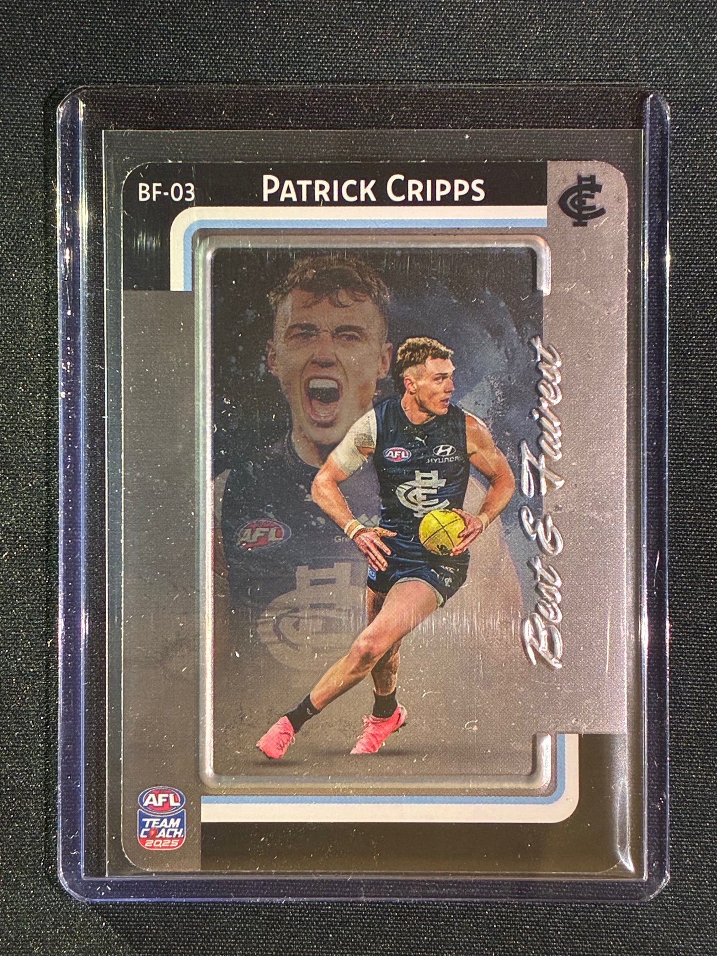2025 Teamcoach PATRICK CRIPPS Best & Fairest Silver #3