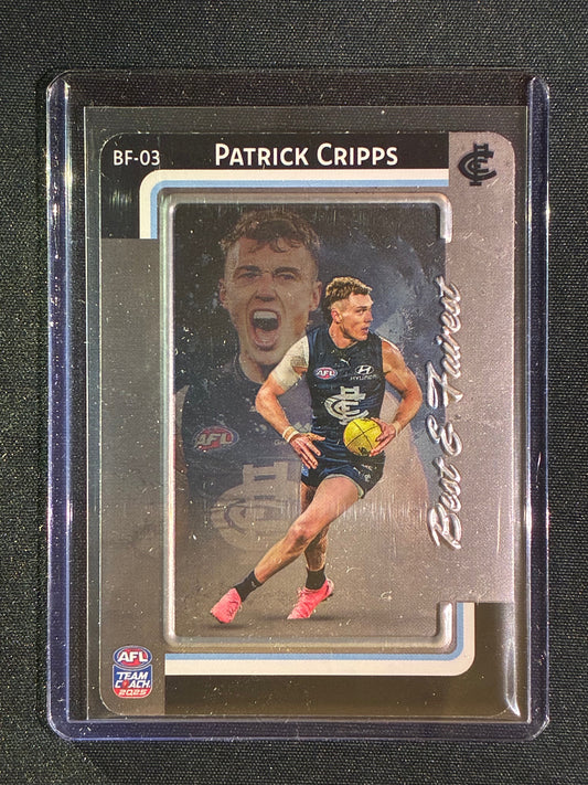2025 Teamcoach PATRICK CRIPPS Best & Fairest Silver #3