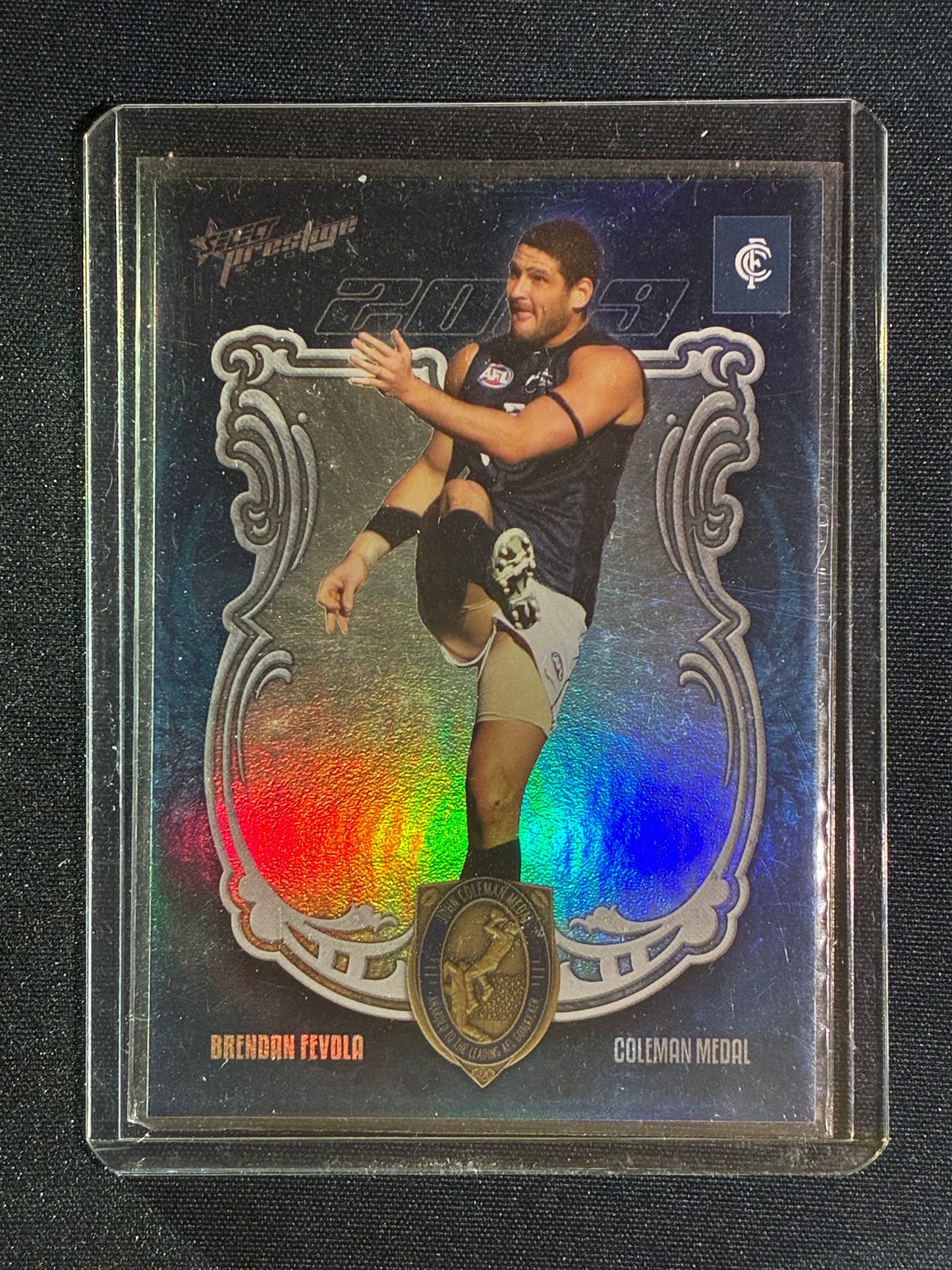 2010 Select Prestige BRENDAN FEVOLA  Medal Winner 2009 Coleman Medallist #2