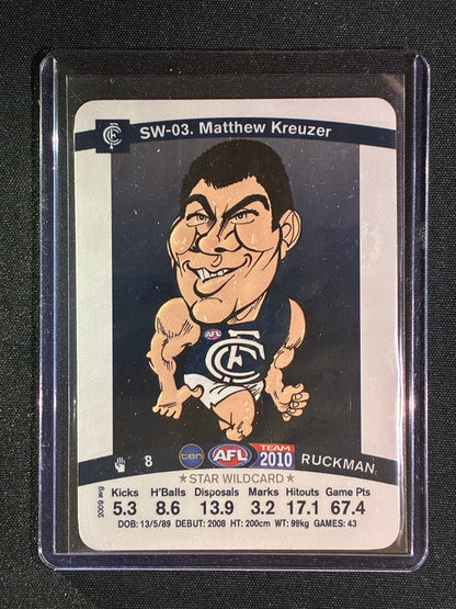 2010 Teamcoach MATTHEW KREUZER Star Wildcard #3