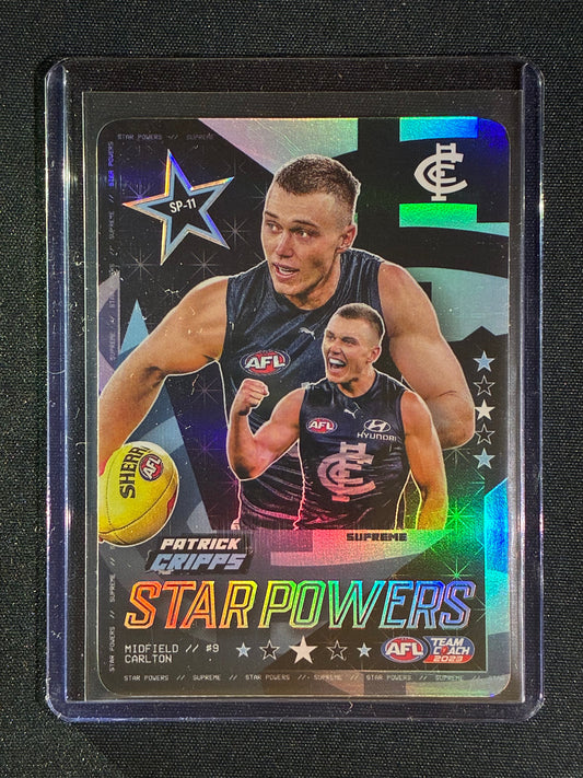 2023 Teamcoach PATRICK CRIPPS Star Powers Supreme Team #11