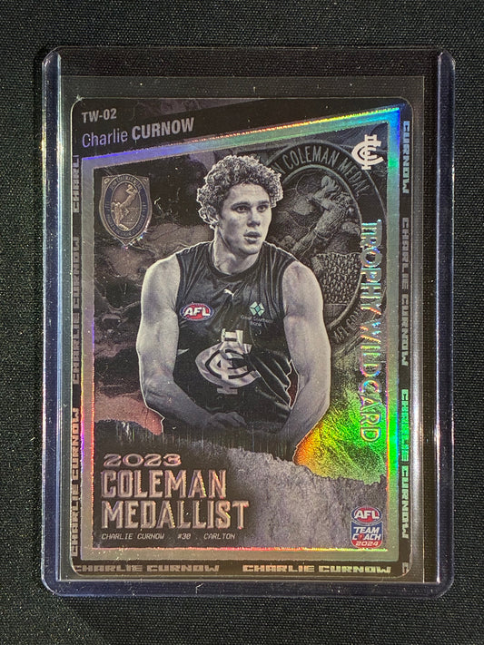 2024 Teamcoach CHARLIE CURNOW Tophy Wildcard 2023 Coleman Medallist Silver SP #2