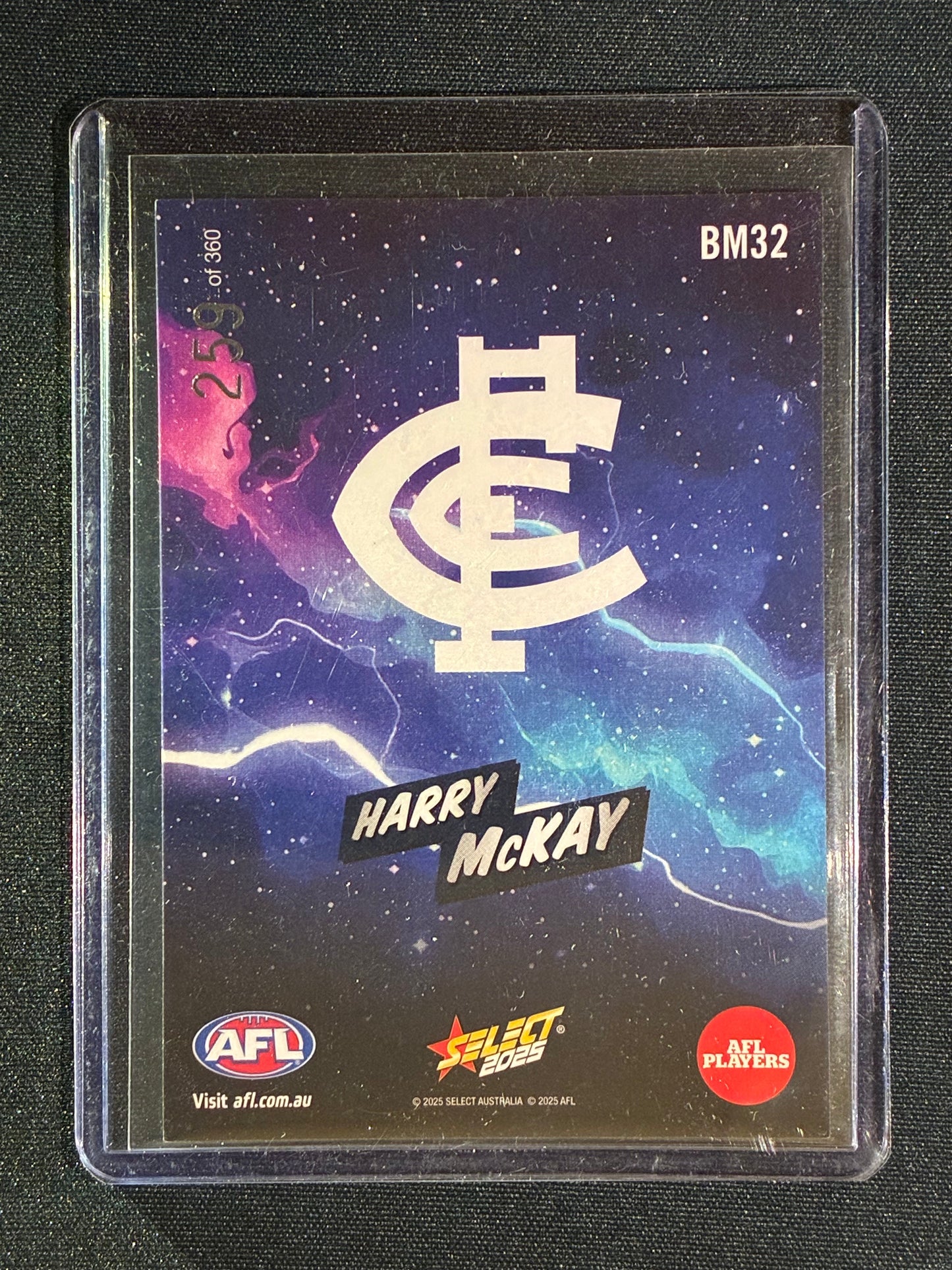 2025 Select Footy Stars HARRY MCKAY Booom Boom 259/360 #32