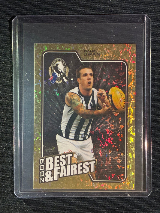 2010 Herald Sun AFL DANE SWAN 2009 Best & Fairest Gold #4
