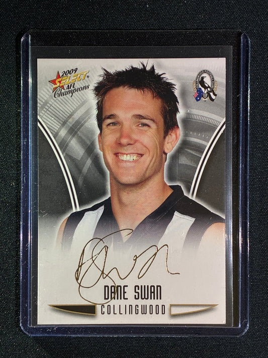 2009 Select Champions DANE SWAN Gold Foil Signature #13