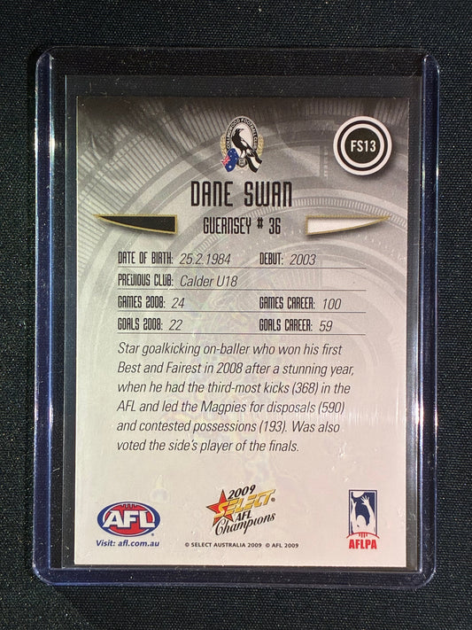 2009 Select Champions DANE SWAN Gold Foil Signature #13