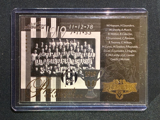 2012 Select Eternity COLLINGWOOD MAGPIES 1919 Premiers Commemorative 225/400 #78
