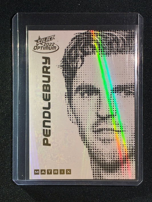 2022 Select Optimum SCOTT PENDLEBURY Matrix Platinum Portraits 21/80 #24