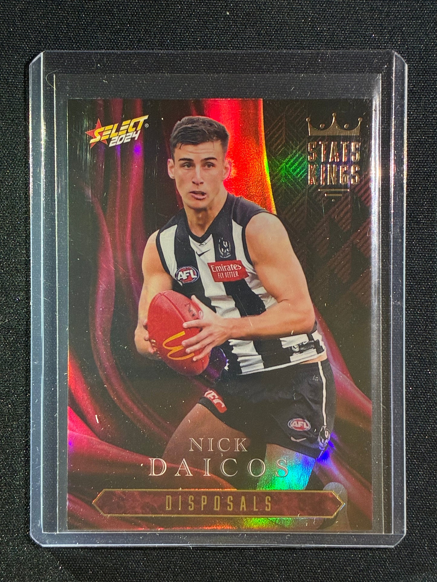 2024 Select Footy Stars NICK DAICOS Stat Kings Disposals #16