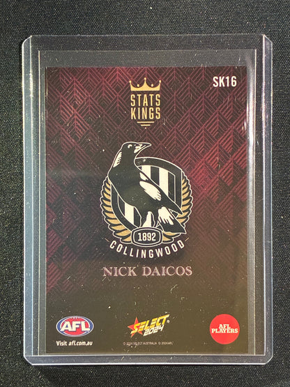 2024 Select Footy Stars NICK DAICOS Stat Kings Disposals #16