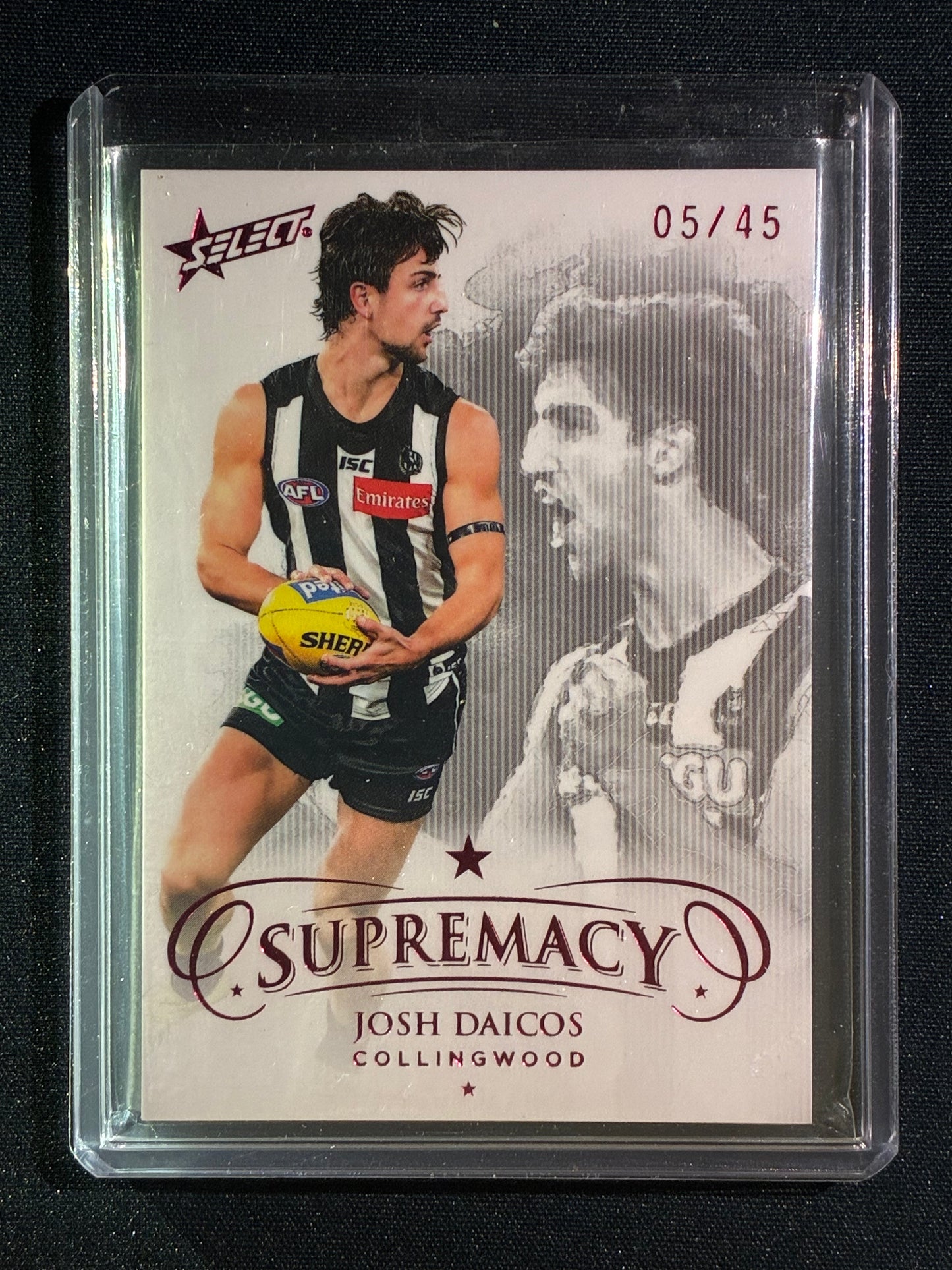 2021 Select Supremacy JOSH DAICOS Supremacy Base Red 05/45 #20