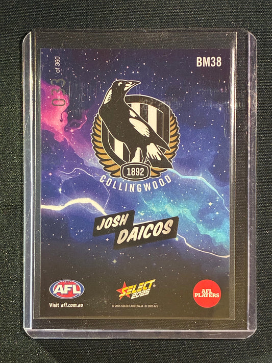 2025 Select Footy Stars JOSH DAICOS Booom Boom 033/360 #38