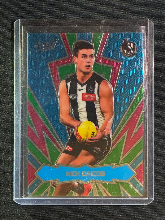 2025 Select Footy Stars NICK DIACOS Luminous Thunderbolt Neon #18