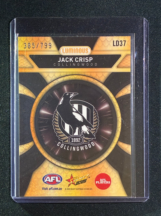 2025 Select Footy Stars JACK CRISP Luminous Dragon Scales 385/799 #37