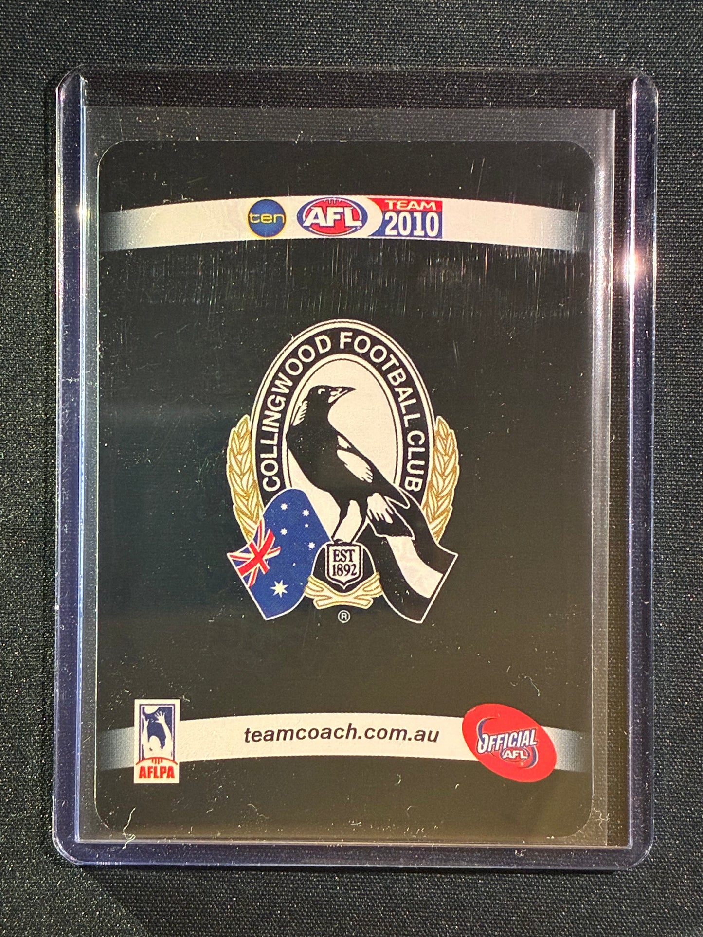 2010 Teamcoach SCOTT PENDLEBURY Gold #62