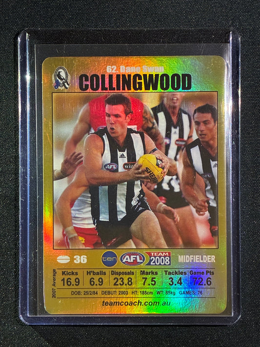 2008 Teamcoach DANE SWAN Gold #62