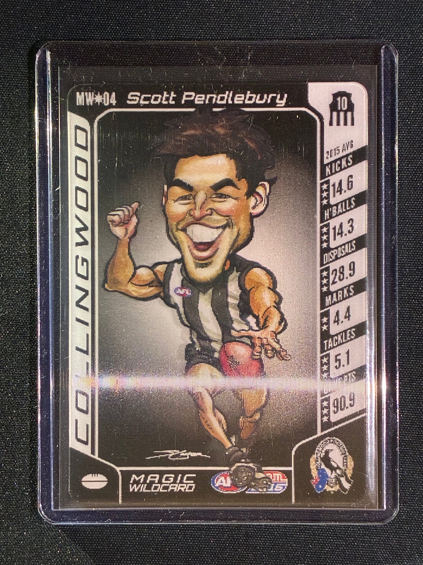 2016 Teamcoach SCOTT PENDLEBURY Magic Wildcard #4 Lenticular