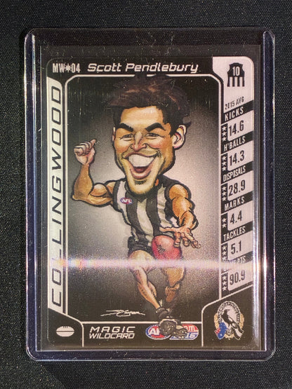 2016 Teamcoach SCOTT PENDLEBURY Magic Wildcard #4 Lenticular