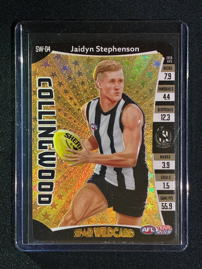 2019 Teamcoach JAIDYN STEPHENSON Star Wildcard Gold #4