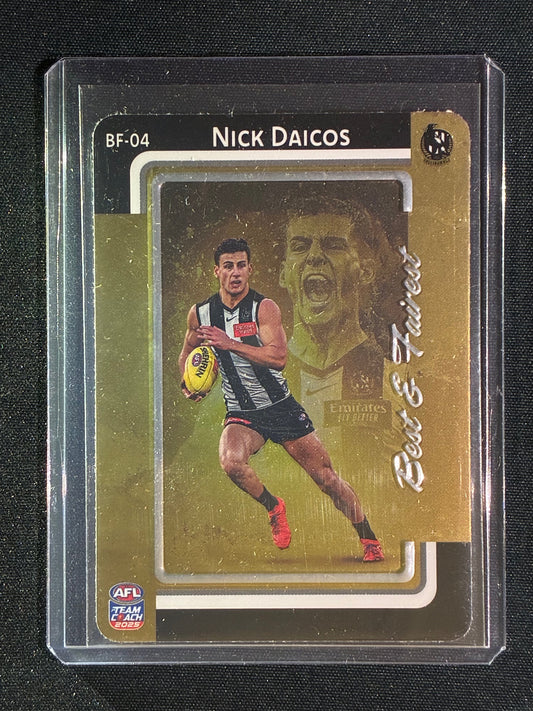 2025 Teamcoach NICK DAICOS Best & Fairest Gold SP #4