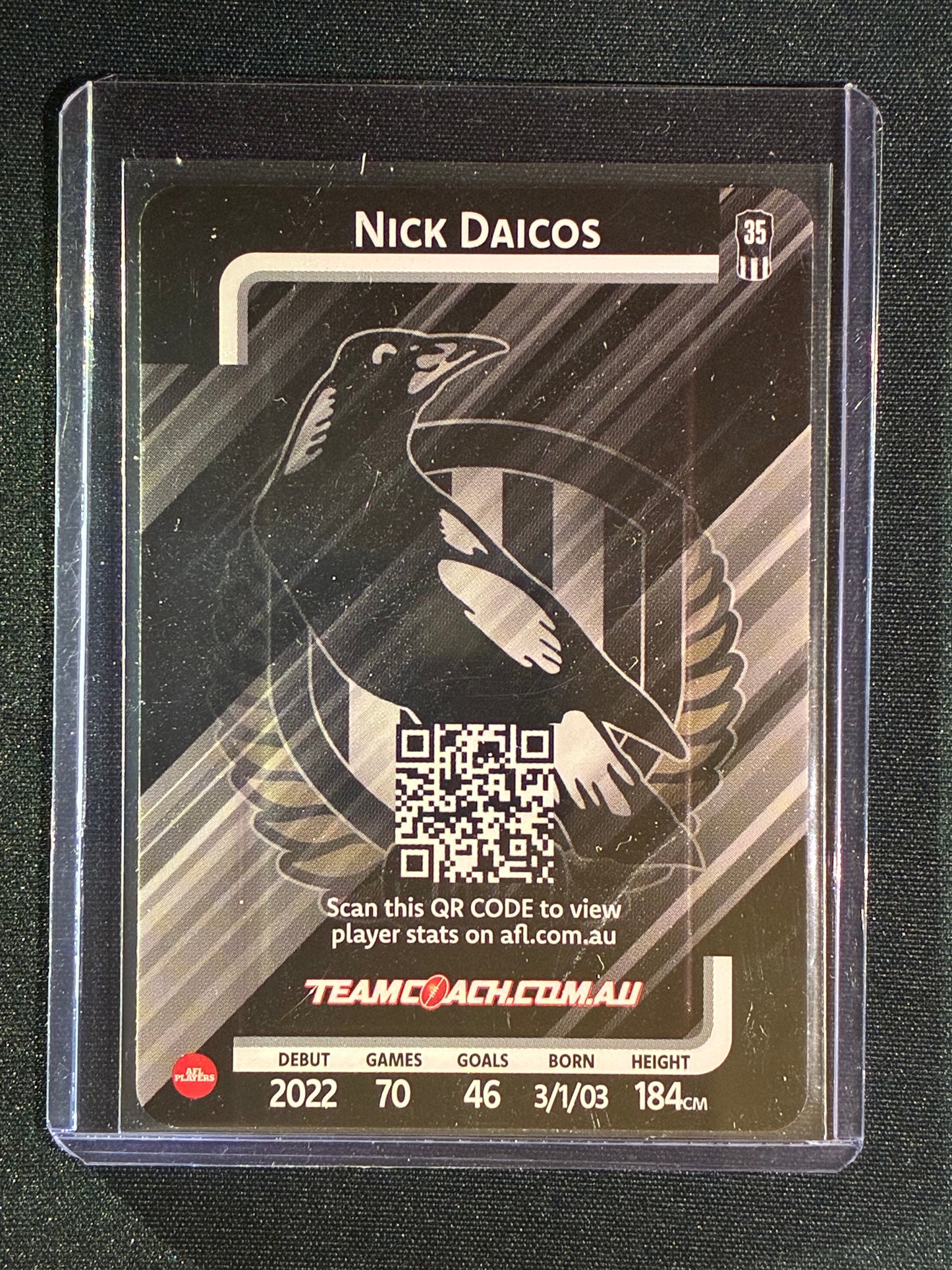 2025 Teamcoach NICK DAICOS Blue #70