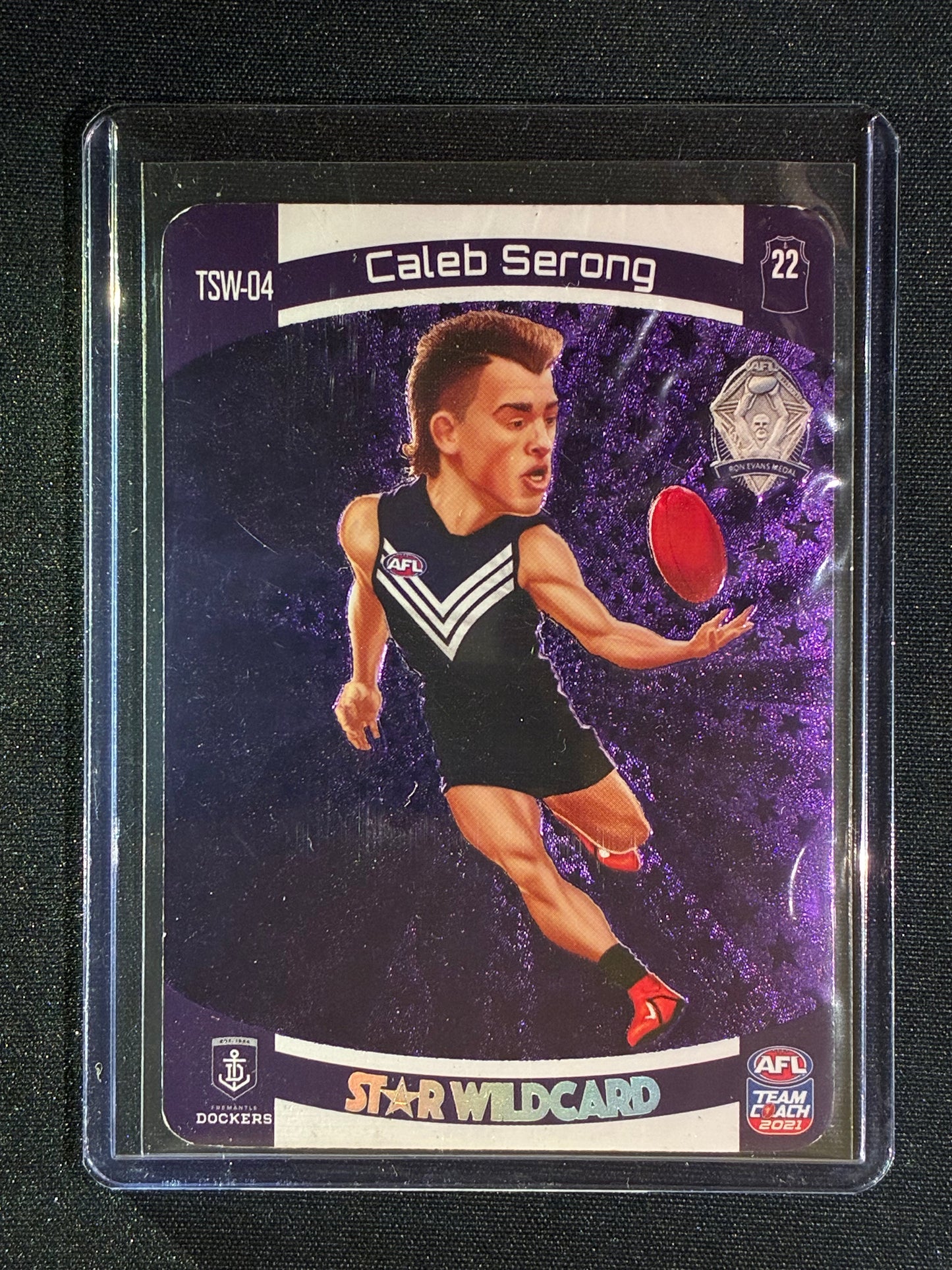 2021 Teamcoach CALEB SERONG Trophy Star Wildcard Rising Star #4
