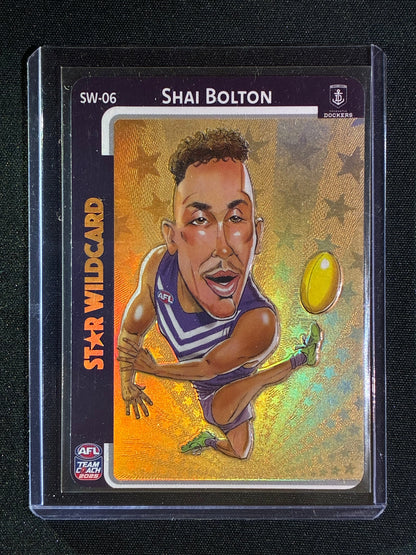2025 Teamcoach SHAI BOLTON Star Wildcard Gold SP #6