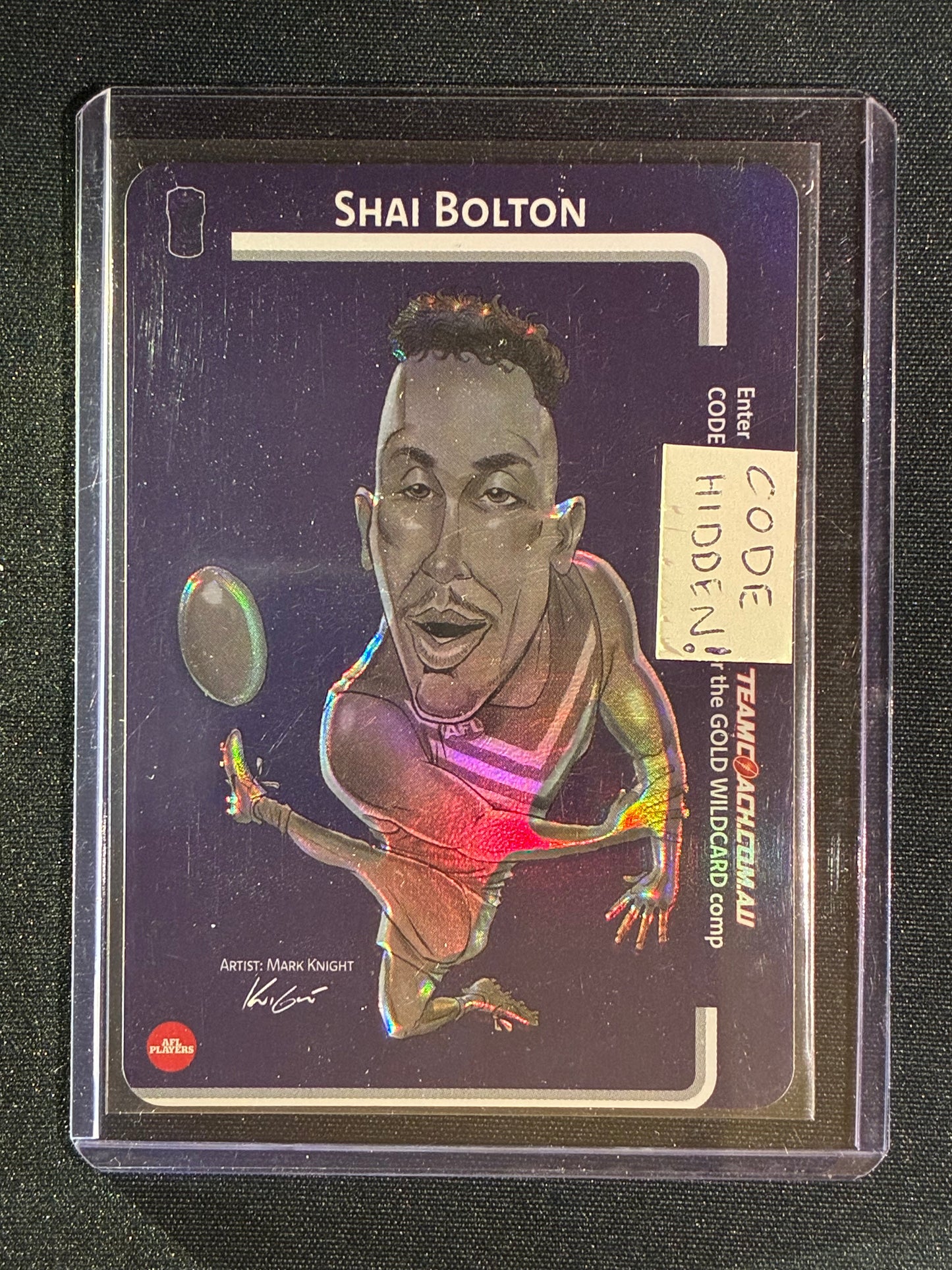2025 Teamcoach SHAI BOLTON Star Wildcard Gold SP #6