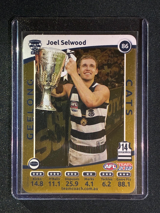 2012 Teamcoach JOEL SELWOOD Gold 2011 Premiership Cup #86