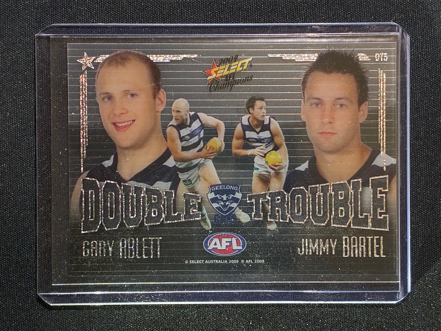 2009 Select Champions GARY ABLETT JIMMY BARTEL Double Trouble Acetate #5