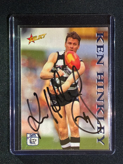 1995 Select KEN HINKLEY Base Signature Auto IP #58