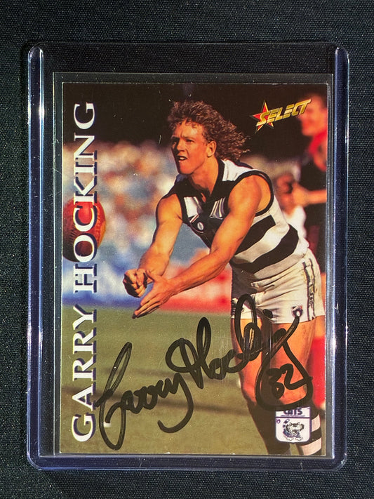 1995 Select GARRY HOCKING Base Signature Auto IP #59