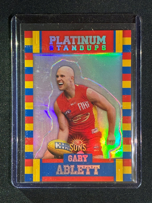 2017 Select Footy Stars GARY ABLETT Platinum Standups 292/375 #43