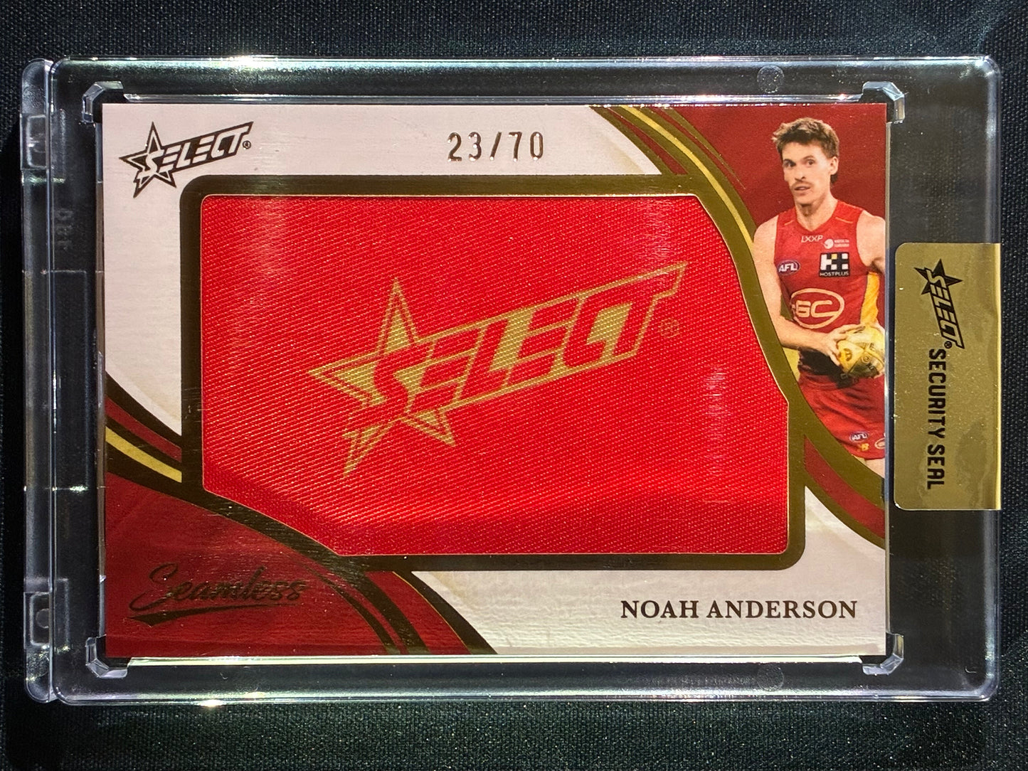 2025 Select Seamless NOAH ANDERSON Select Collector's Club Patch 23/70 #9
