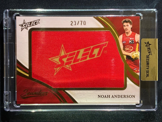 2025 Select Seamless NOAH ANDERSON Select Collector's Club Patch 23/70 #9