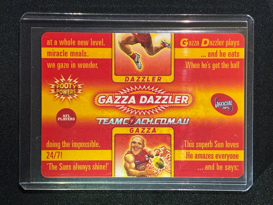 2016 Teamcoach GARY ABLETT Footy Powers Lenticular Gazza Dazzler #26