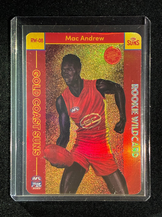 2023 Teamcoach MAC ANDREW Rookie Wildcard #8