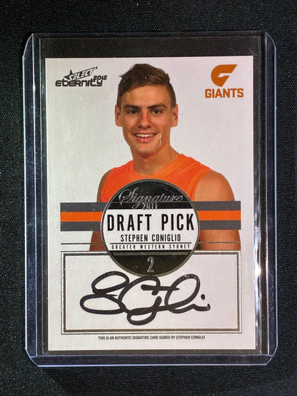 2012 Select Eternity STEPHEN CONIGLIO 2011 Draft Pick Signature 183/300 #2