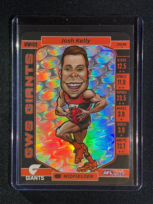 2017 Teamcoach JOSH KELLY Magic Wildcard Silver #9