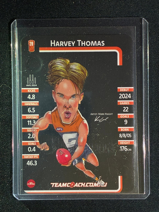 2025 Teamcoach HARVEY THOMAS Rookie Wildcard #9