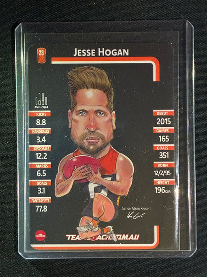 2025 Teamcoach JESSE HOGAN Star Wildcard #9