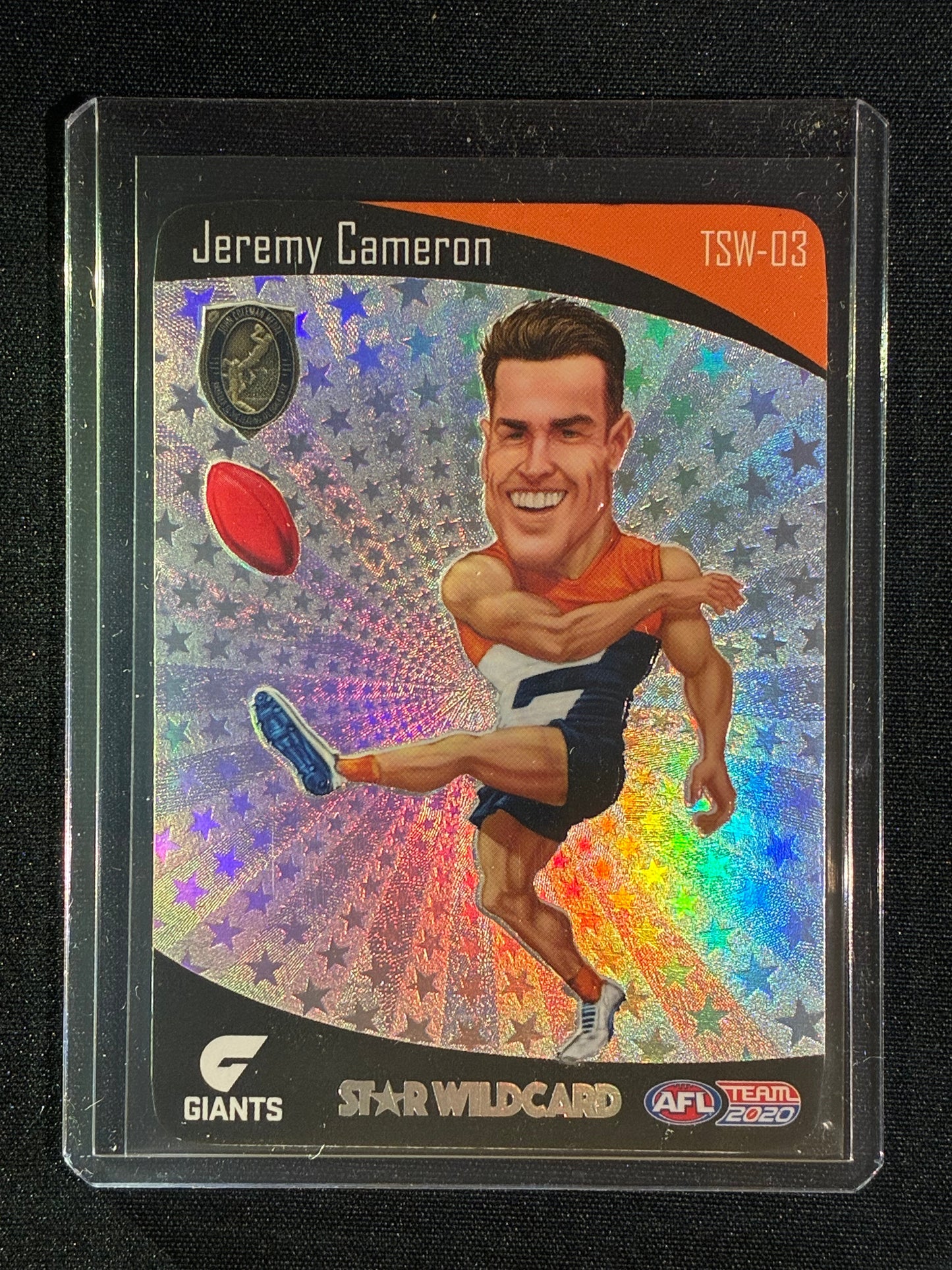 2020 Teamcoach JEREMY CAMERON Trophy Star Wildcard 2019 Coleman Medallist #3