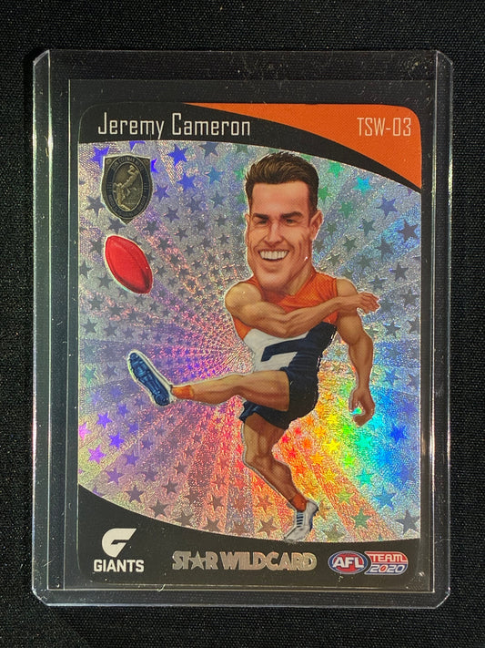2020 Teamcoach JEREMY CAMERON Trophy Star Wildcard 2019 Coleman Medallist #3