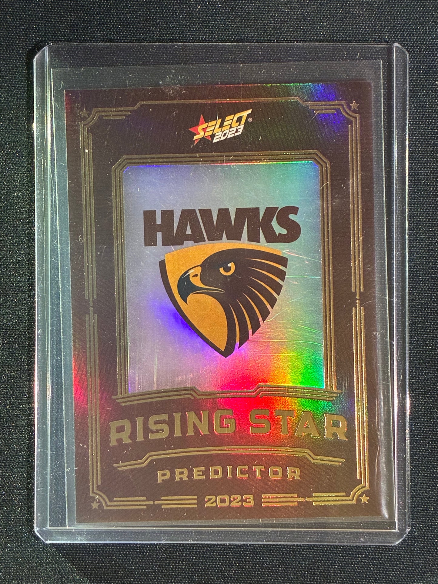 2023 Select Footy Stars HAWTHORN HAWKS Rising Star Predictor Gold 039/260