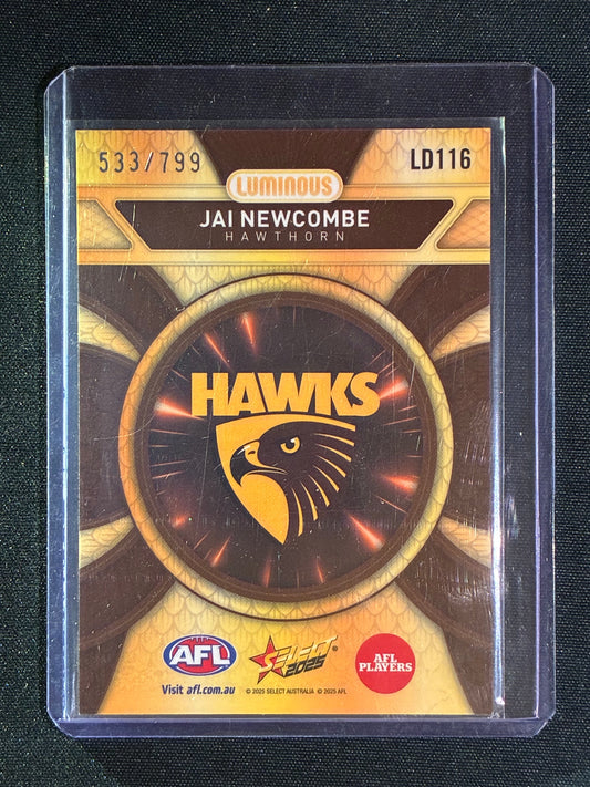 2025 Select Footy Stars JAI NEWCOMBE Luminous Dragon Scales 533/799 #116
